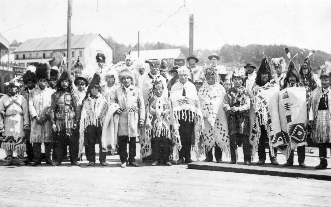 Delegation of BC chiefs meet with King Edward to discuss the Indian Land Question